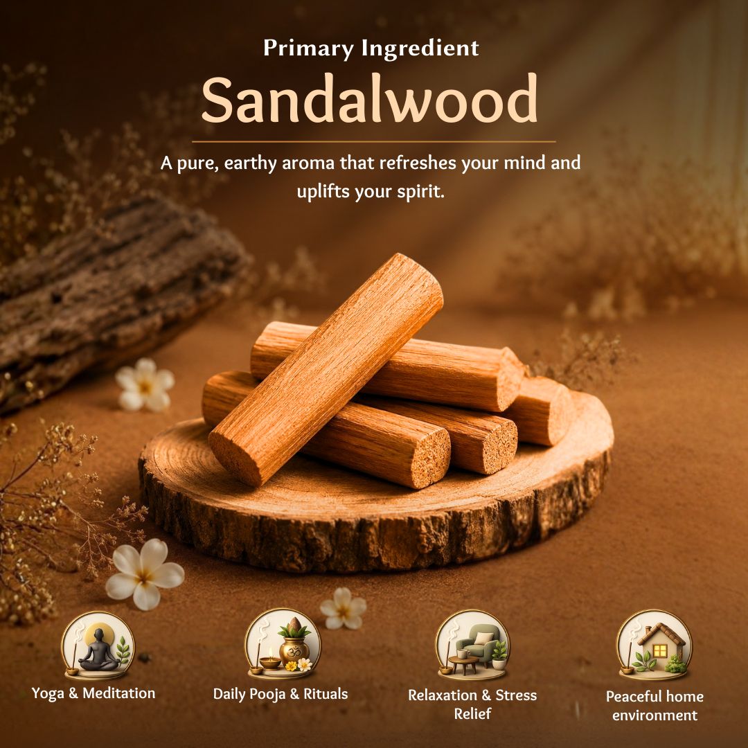 Sandalwood Incense Sticks