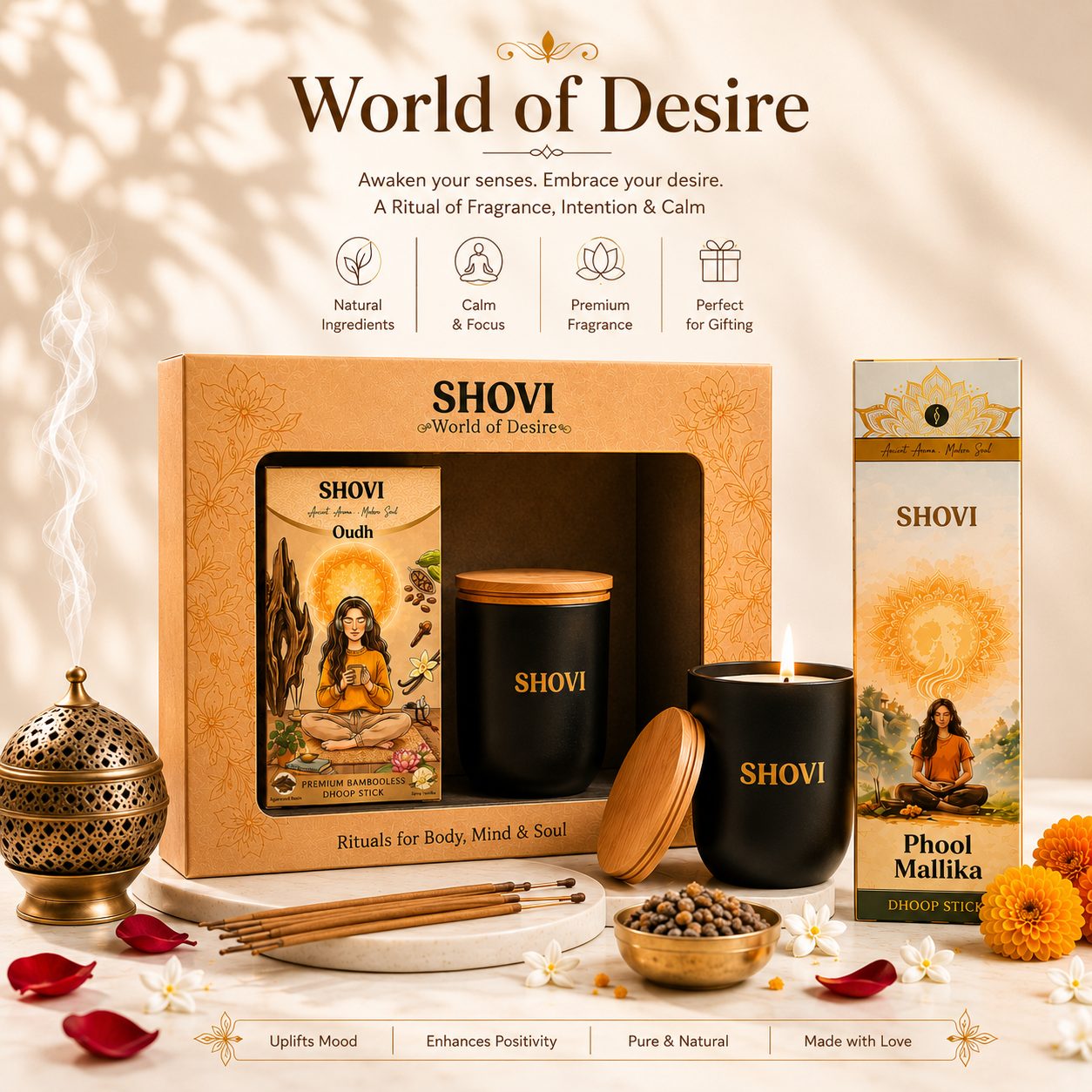 The World of Desire – Premium Fragrance Combo Set